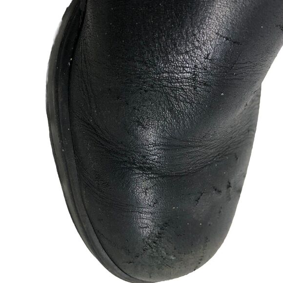 Blundstone Distressed Unisex Chelsea Boots Rustic Black Size 4 W/6 Mail Scuffed - Picture 7 of 15